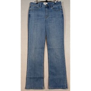 NWT Wrangler High-Rise Bootcut Jeans Women 10 Blue Free to Stretch Denim Classic
